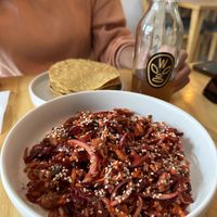 Ceviche vampiro   at Wipis in San Andres Cholula