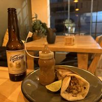 Taco árabe!   at Wipis in San Andres Cholula