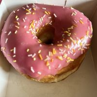 Homer   at Doogles Donuts in Liverpool