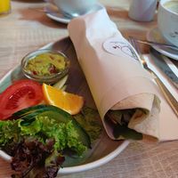 Veggie Wrap at Café Wetterstein in Berlin