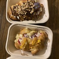 Had the most delicious croissants and shakes from Dopa. We got the chocolate hazelnut and Easter special, and oh my goodness it was incredible. Can’t wait to order again!  at Dopa Delights in Hitchin