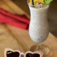 Ube Colada  at Tiki's Grill & Bar in Honolulu