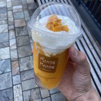Coconut Mango Smoothie  at Mango Mango Dessert in Honolulu