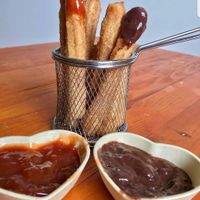 Churros vegano at Em Cantos da Terra in Alfenas