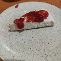 Pastel de queso at Puzzle Bar in Gijon