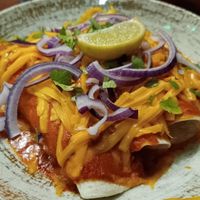 Enchiladas 🌶️🌶️ at Puzzle Bar in Gijon