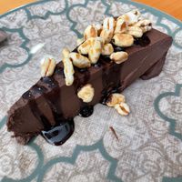 Tarta de chocolate at Puzzle Bar in Gijon