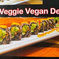 Vegan sushi roll   at Osake Steak and Sushi Bar in Salida