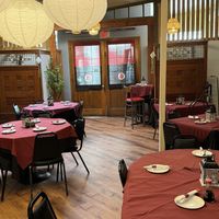 Back dining room   at Osake Steak and Sushi Bar in Salida