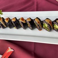 Vegan sushi roll  at Osake Steak and Sushi Bar in Salida