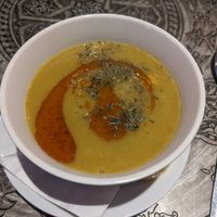 Vegan lentil soup (not Dal) at Kafe Toruko in Fukuoka