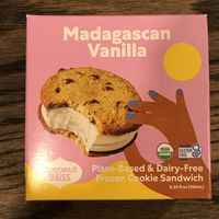 just one of the many vegan ice creams  at Healthy Life Market in Charleston