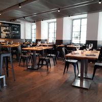 Interior (sorry about quality) at Beckenburger das zweite Restaurant in Schaffhausen