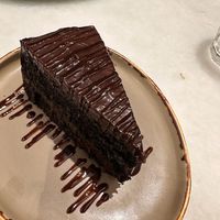 Chocolate Cake at Earth Cafe @ Juhu in Mumbai