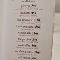 Menu at Earth Cafe @ Juhu in Mumbai