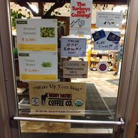Door at Grass Roots Natural Foods in South Lake Tahoe