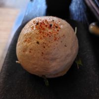 Bao bun with daikon (May 2023) at Izakaya Restaurant & Lounge Bar in York