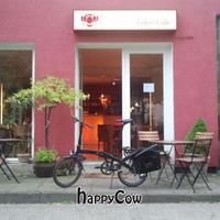 Entrance Lotos Cafe Berlin Friedrichshain Karl-Marx-StraÃŸe BlumenstraÃŸe at Lotos Cafe in Berlin