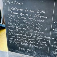   at Keystone Coffee in North London