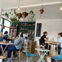   at Keystone Coffee in North London