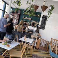   at Keystone Coffee in North London