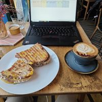  at Keystone Coffee in North London