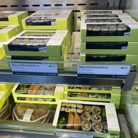 Vegan sushi  at Wasabi - Old Compton Street in London
