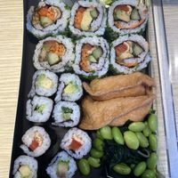 Vegan Yasai Roll Set  at Wasabi - Old Compton Street in London