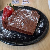 Brownie melcochudo at ChapiYork in Bogota