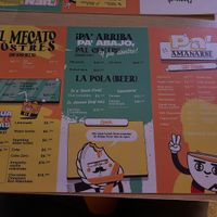 Menu  at ChapiYork in Bogota