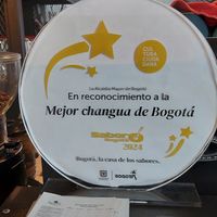 Mejor changua de Bogotá! at ChapiYork in Bogota