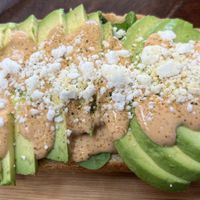  Vegan avocado toast!  at The Porch in Prescott