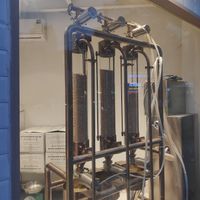 Plant milk machines at Soyalist in Hanoi