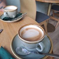 Oat flat white at Agave in Worthing