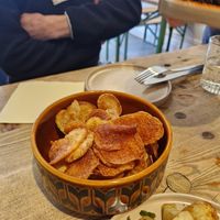 2% fermented crisps at The Not Found Kitchen in Bristol
