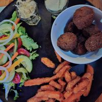 Falafel at Zuidste Kaap Pub & Restaurant in Western Cape