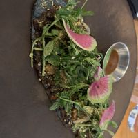 Huarache made vegan  at ELEMI Restaurant in El Paso
