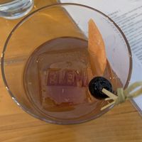 Old fashioned  at ELEMI Restaurant in El Paso