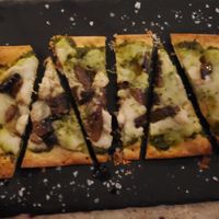 Flatbread Al Funghi at VINIA Wine & Kitchen in Winter Park