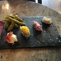 Vegan cheese board at VINIA Wine & Kitchen in Winter Park