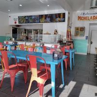 inside restaurant   at Otro Día Tacos in Beverly Hills