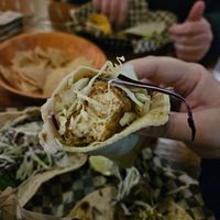 The tofu taco at Tacovore in Eugene