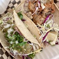 Tofu Taco and Mushroom Tacoos  at Tacovore in Eugene