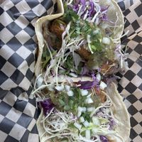 Crispy tofu tacos   at Tacovore in Eugene