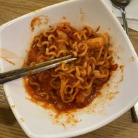   at Hotpot Tteokbokki Deokmiga Ewha Womans University - 전골떡볶이 덕미가 이대본점 in Seoul