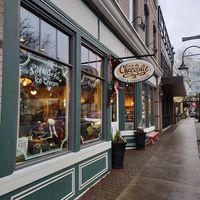 Makes vegan fudge in store and has a good selection of vegan sweets! at Into Chocolate Candy & Confections in Langley