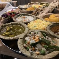 Lunch thali  at Tula in Montreal