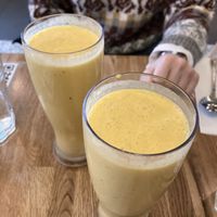 Mango lassi   at Tula in Montreal
