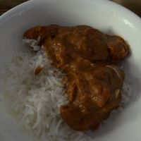 vegan butter chicken   at Tula in Montreal