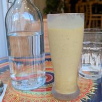 Mango lassi. Not especially tangy at Tula in Montreal